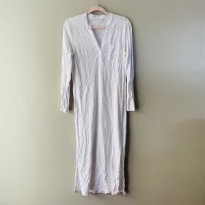 Peruvian Connection cotton t-shirt maxi dress (Large)